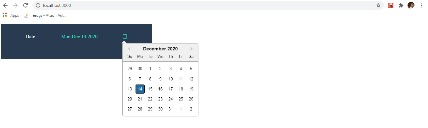 datepicker